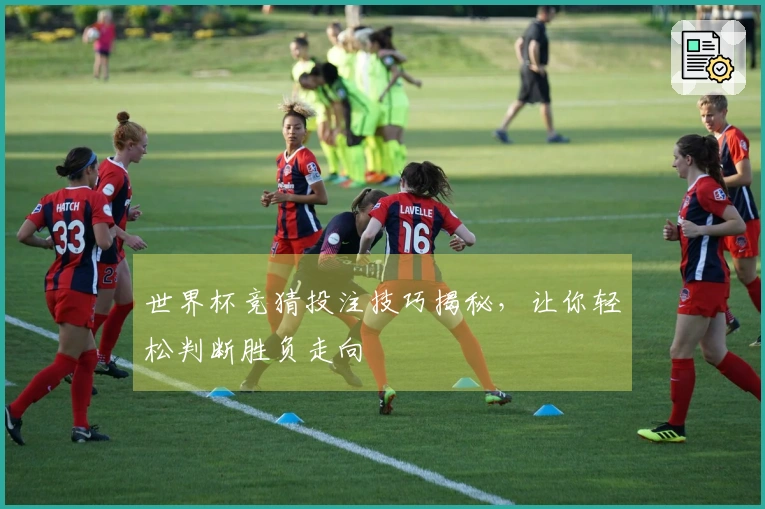 世界杯竞猜投注技巧揭秘，让你轻松判断胜负走向